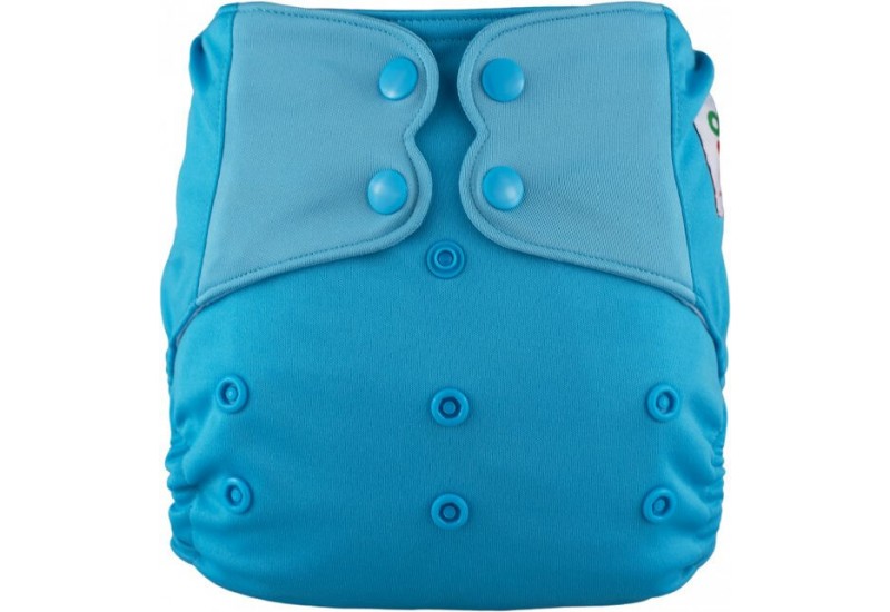 Elf diaper- Couvre-couche (TE2)- Soft blue-snap